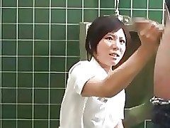 japan nurse cock stroking amateur asian handjobs