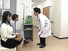 mammoth boobed japanese amateur aimi medical adventure blowjob cumshot teen
