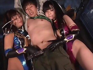 brunette cosplay fetish group-sex handjob hd japanese playing asian