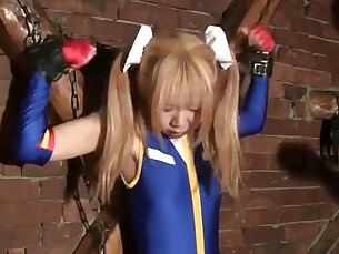 bdsm cosplay japanese playing slave asian