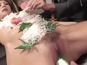 hairy japanese party asian
